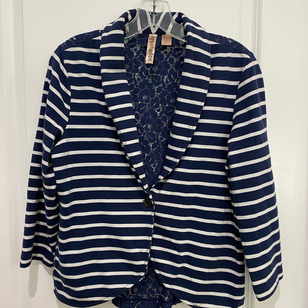 Eye candy buttoned cardigan, Sz L